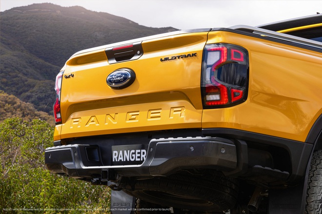 Ford Ranger 2022 hình ảnh, thông số kỹ thuật 6