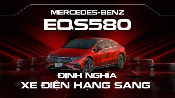 Mercedes-Benz EQS580 – Định nghĩa xe điện hạng sang