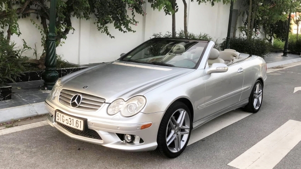 Mercedes CLK mui trần 17 năm tuổi giá chỉ 500 triệu đồng