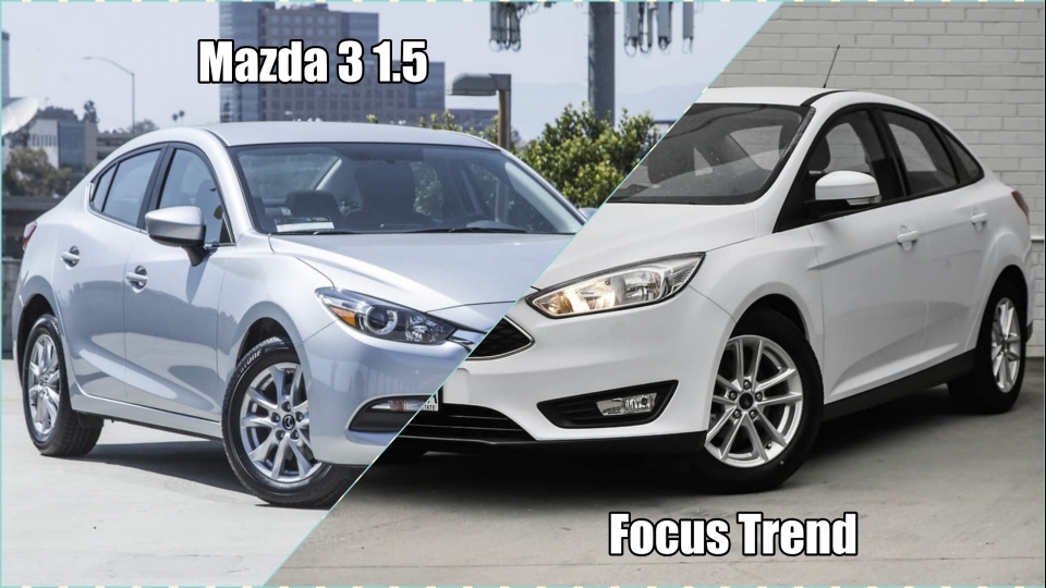 So sánh Focus Trend và Mazda 3 1.5: chọn Mỹ hay Nhật?