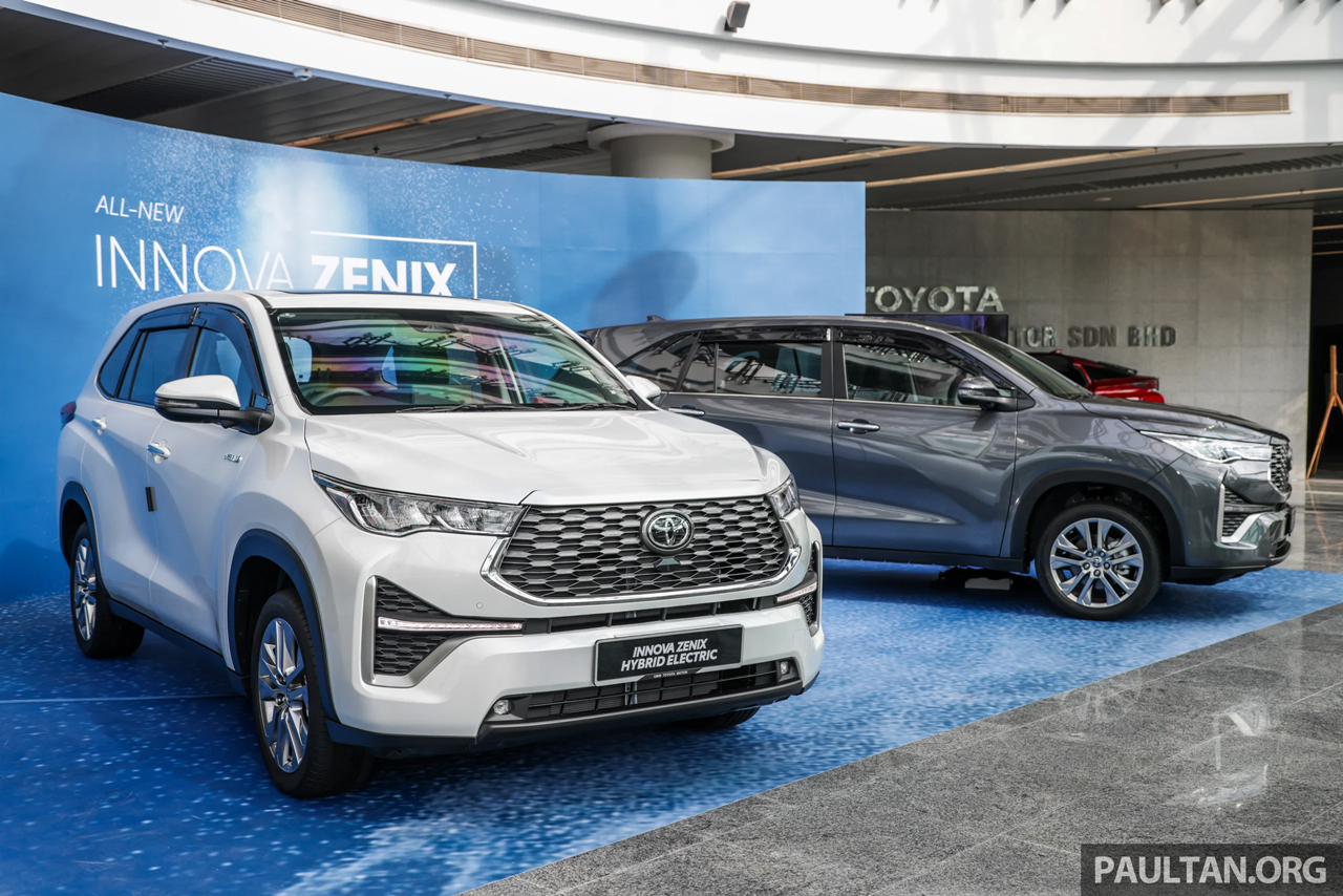 Toyota Innova 2023 giá từ 830 triệu đồng tại Malaysia