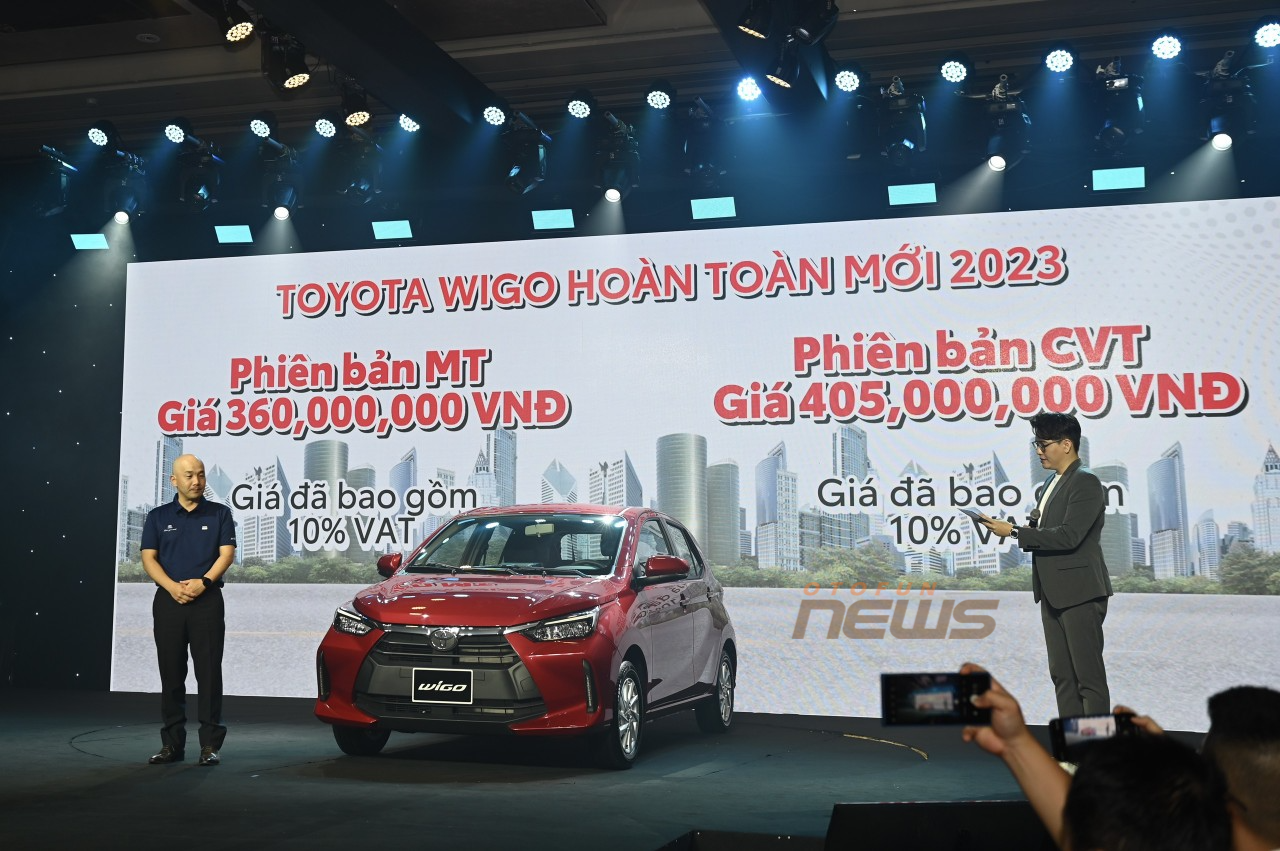 Toyota Wigo 2023 chính thức ra mắt, giá từ 360 triệu, thấp nhất phân khúc
