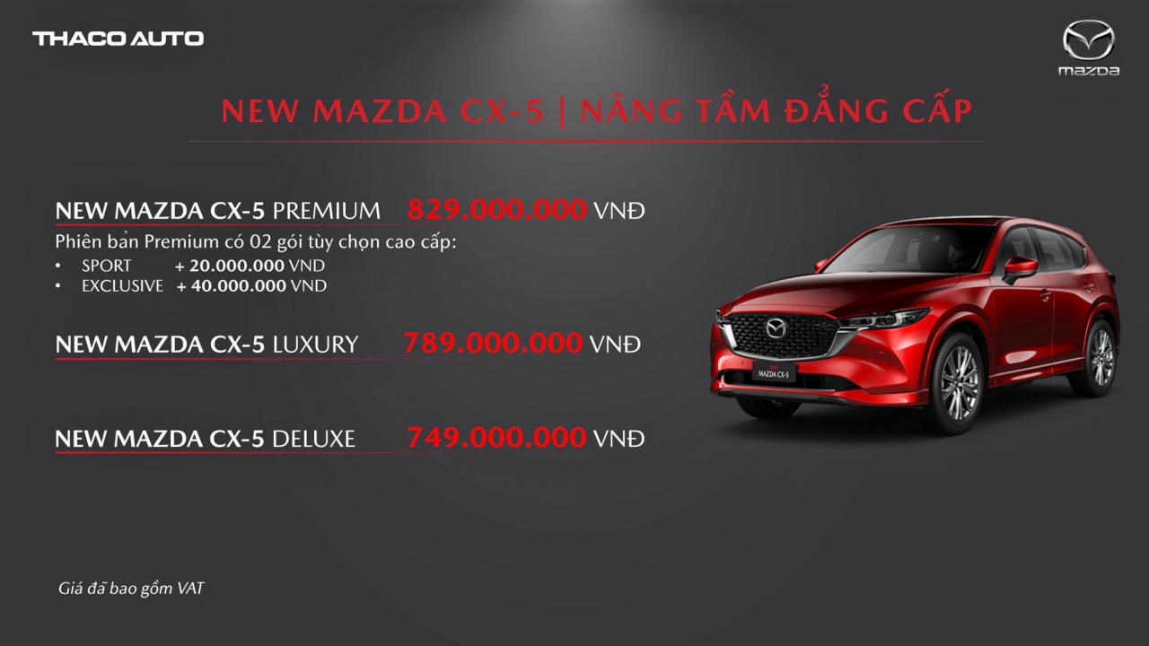 Mazda CX-5 2024 ra mắt tại Việt Nam