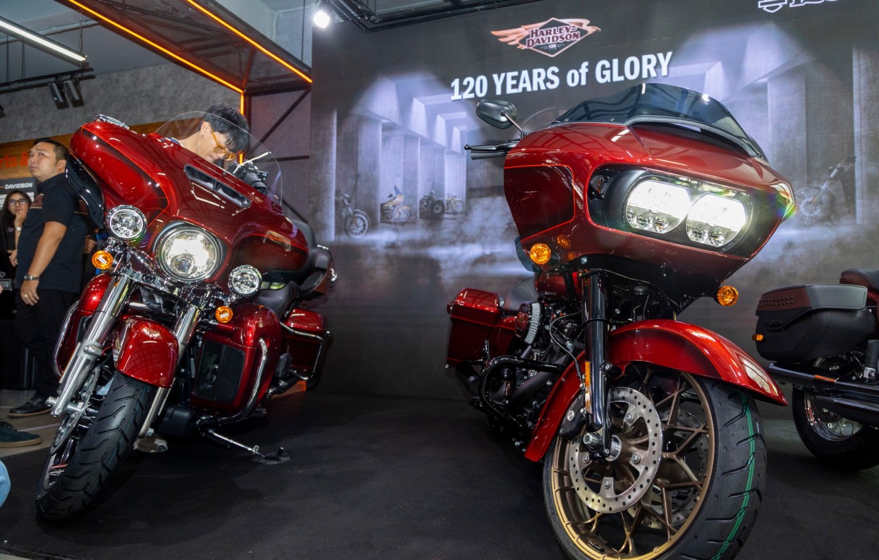 Dàn xe Harley-Davidson phiên bản kỷ niệm 120 năm có mặt tại Việt Nam, giá từ 1,04 tỷ đồng